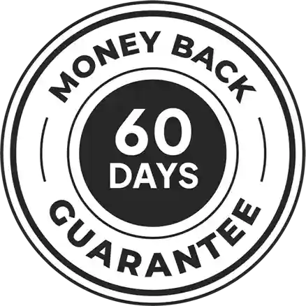 Get 60-Days 100% Money-Back Guarantee